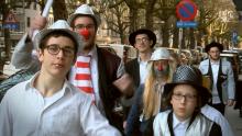 Joodse gemeenschap viert Purim met carnaval (video) Astad TV